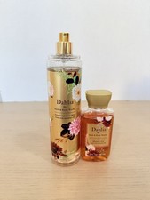 DAHLIA BBW Bath and Body Works mist spray travel shower gel 90% full (no lid)