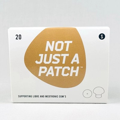 Not Just A Patch CGM Sensor Patches Size S (20 Pack) for Libre and Medtronic New