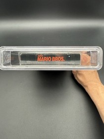 PSA 8.0 Super Mario Bros. Hangtab Nintendo NES CIB Complete Graded Wata Cgc Vga