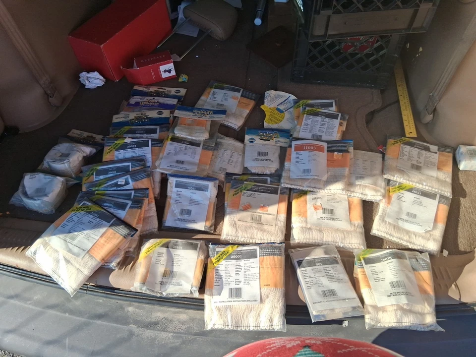 Gran Lote De Mechas Calentador Queroseno De Repuesto Lote De 29X Nos Foto 2 de 4