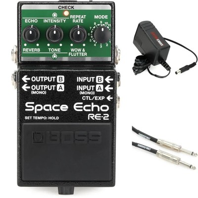 Boss RE-2 Space Echo Delay and Reverb Effects Pedal
