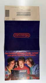 Nintendo Power Mail Away Promo Insert Subscribe NES Zelda Double Dragon