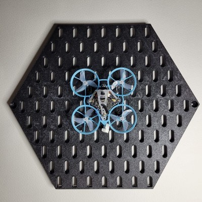 FPV Tiny Whoop Halter IKEA SKÅDIS kompatibel   Drone Mount Lochwand Board