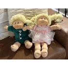Vintage Cabbage Patch Kids Doll Set Twins? Boy Girl Blonde Hair Blue eyes teeth