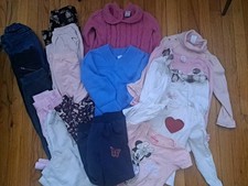 Lot Toddler 5-6T Gymboree Girl Clothes Winter 18 Items Dress Pants Leggings Top
