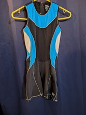 DeSoto Sport Femme Mobius Trisuit Womens Mediu Blue Triathlon Training