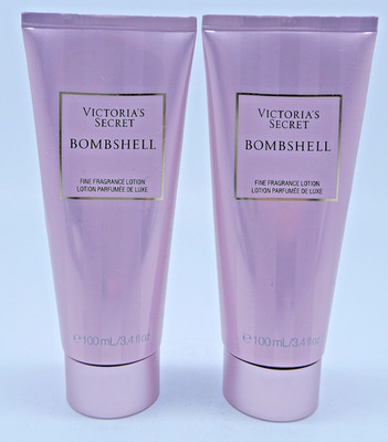 2 VICTORIA'S SECRET BOMBSHELL FINE FRAGRANCE LOTION PARFUMEE 3.4oz / 100ml NEW