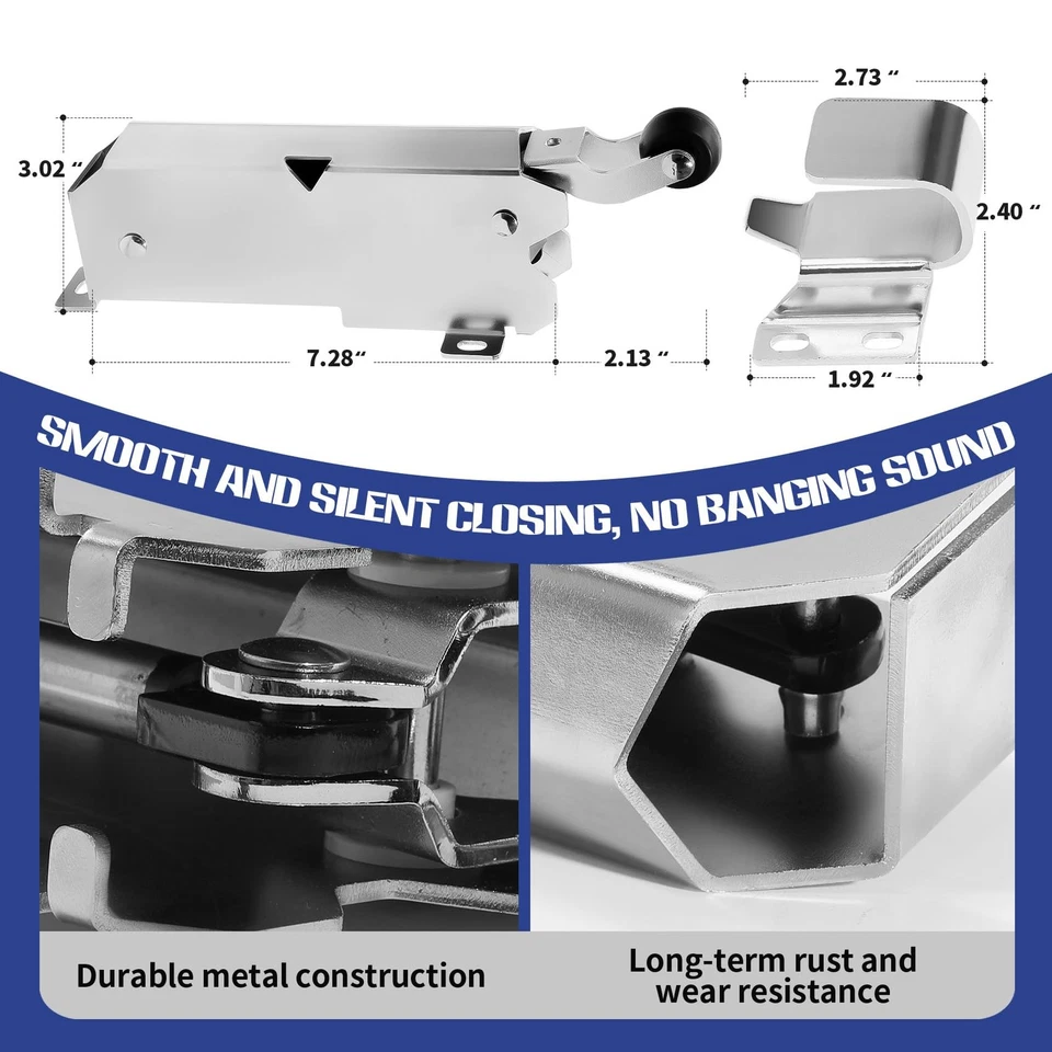 For Kason 1094 Hydraulic Door Closer For Heavy Duty Walk-in Freezers & Fire Door - Image 4 of 4