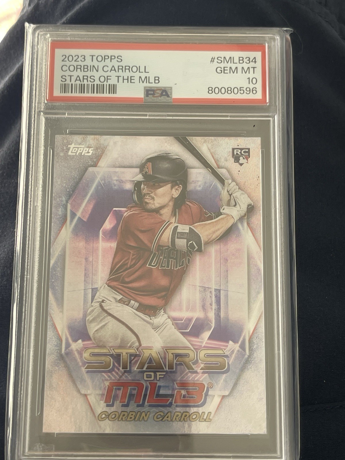 Corbin Carroll 2023 Topps #SMLB34 “Diamondbacks” Gem Mint PSA 10