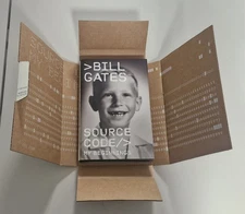 Bill Gates SOURCE CODE/  My Beginnings Autographed With Holographic Card And Box