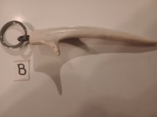 Handmade Deer Antler Key Chain Real Deer Antler Great deer Hunter Gift. 