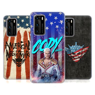 OFFICIAL WWE CODY RHODES GRAPHICS SOFT GEL CASE FOR HUAWEI PHONES 4