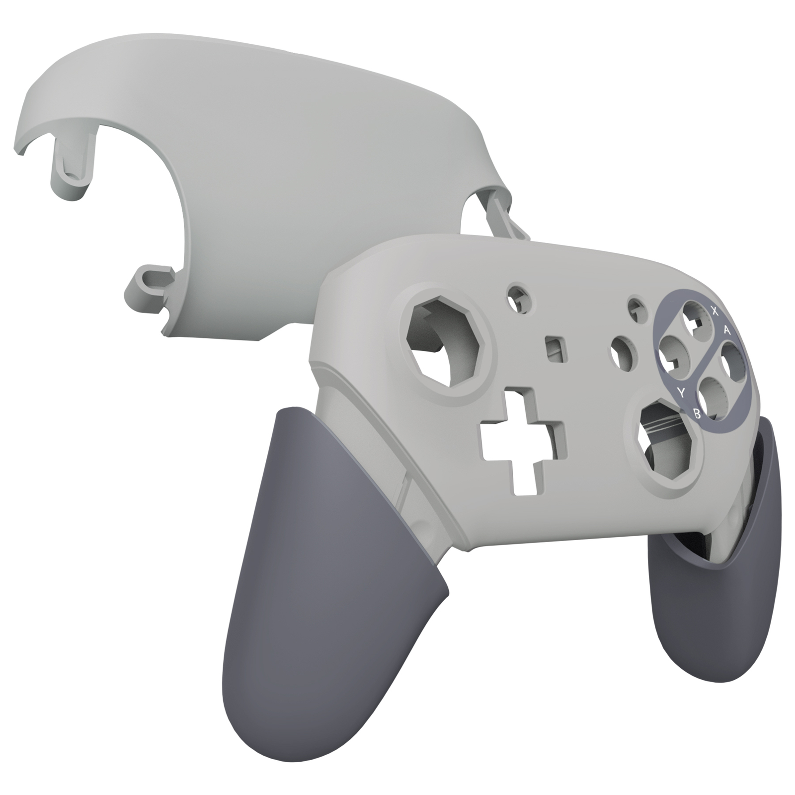 Pro Controller Octagon Shell Full Housing Shell Grip Octagonal Gated Cover For Nintendo Switch Pro ...
