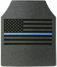 Body Armor AR500 Class 3 Single Plate / Graphics and Full Spalling Coat Upgrades