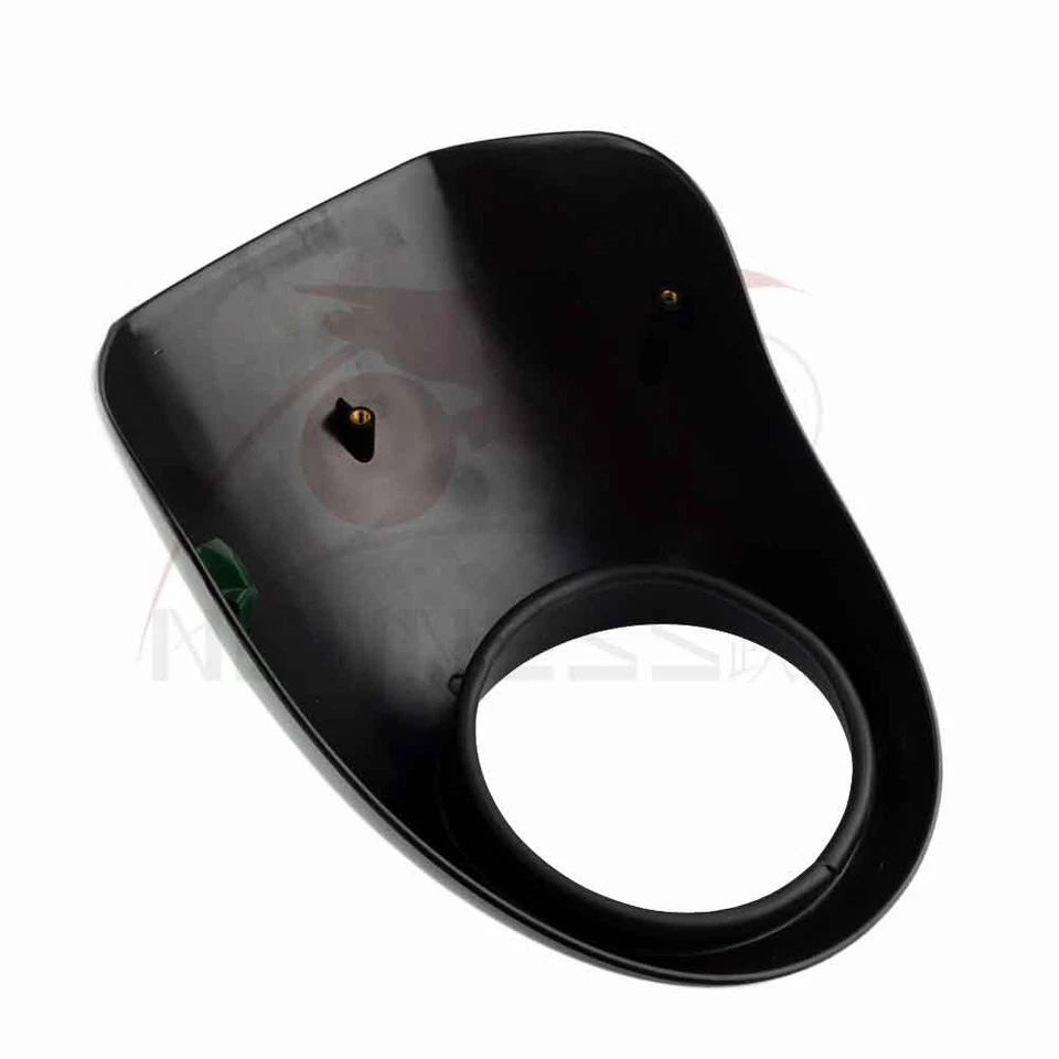 Máscara de carenado de faros apta para Harley Sportster Dyna XL 883 1200 FX 1973-up Foto 3 de 4