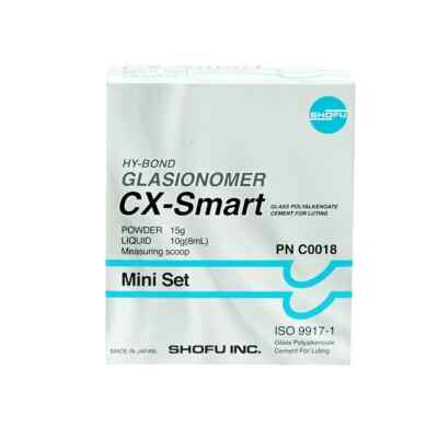 Shofu HyBond Glasionomer CX Smart Glass Ionomer Luting Cement Mini Pack Fre Ship