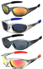 2 Pairs Combo X-Loop Sport Cycling Fishing Golfing Wrap Around Sunglasses UV400
