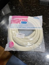 Foam protective stripe . Safety Edge Foam Guards 6  5  Long. Milky White Color