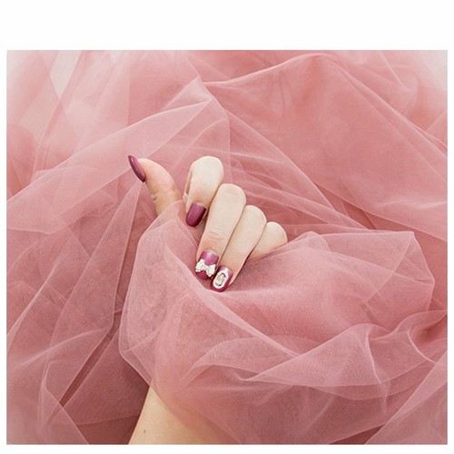 Gaze Fotografie Hintergrund passend für Nail Art Foto Shooting Requisite Tüll Kulisse - Bild 14 von 17