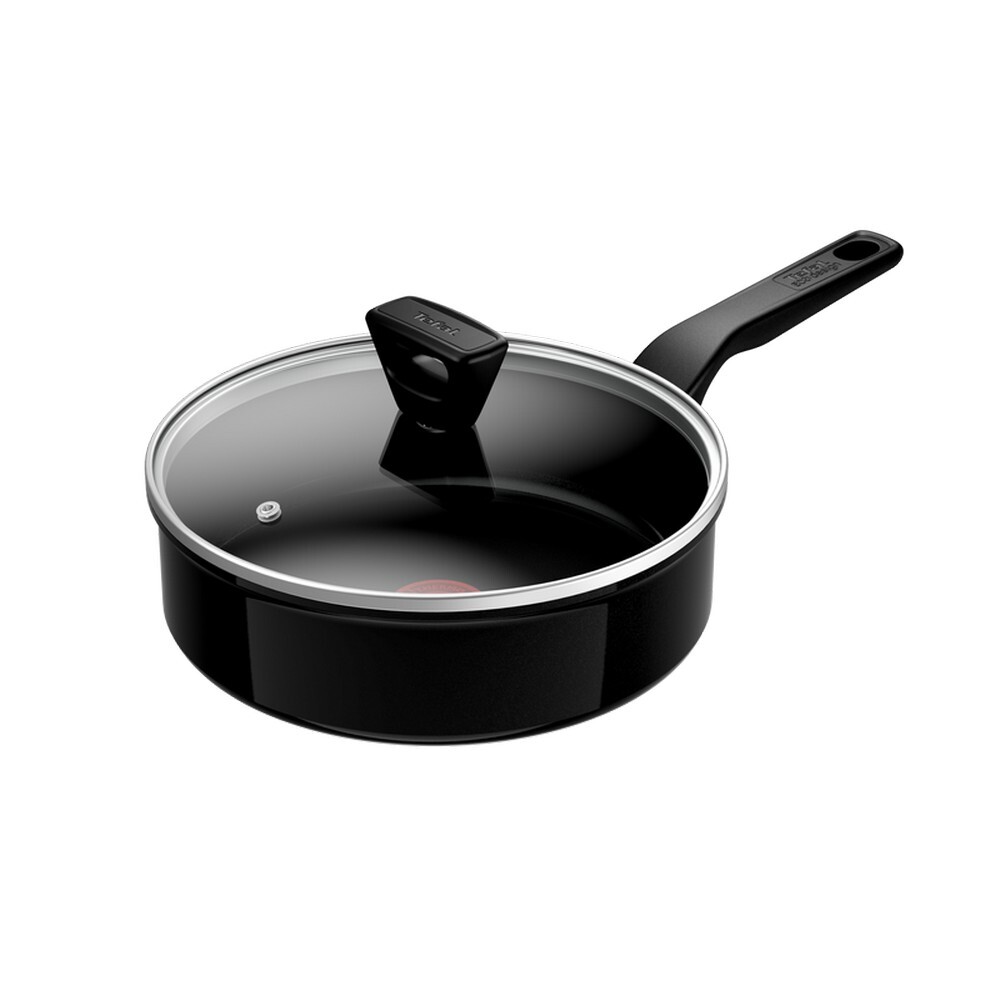 NEW Tefal Renew Induction Ceramic Sautepan Black 24cm-image