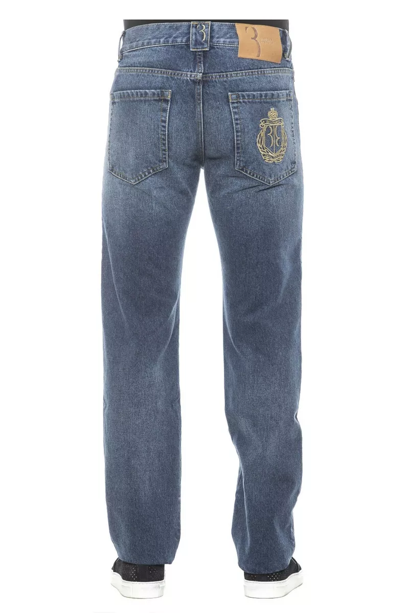 Billionaire JEANS REGULAR FIT Emblem 100 Cotton Light Blue Sizes