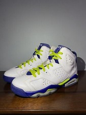Air Jordan 6 Retro GS  Fierce Green  Size 6y