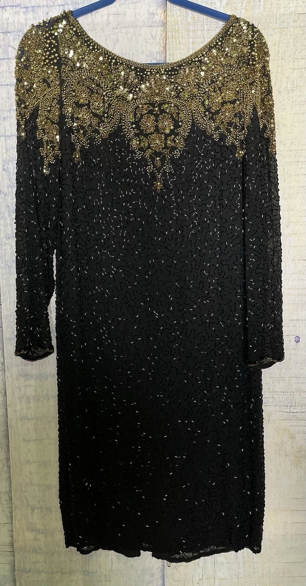 slim fit dress slacks Elegant Baby Gold Patterned Sequin Party Dress Toddler Girls Pageant Dresses main image 1