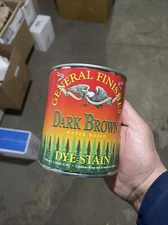 General Finishes Water Based Dye Dark Brown Quart