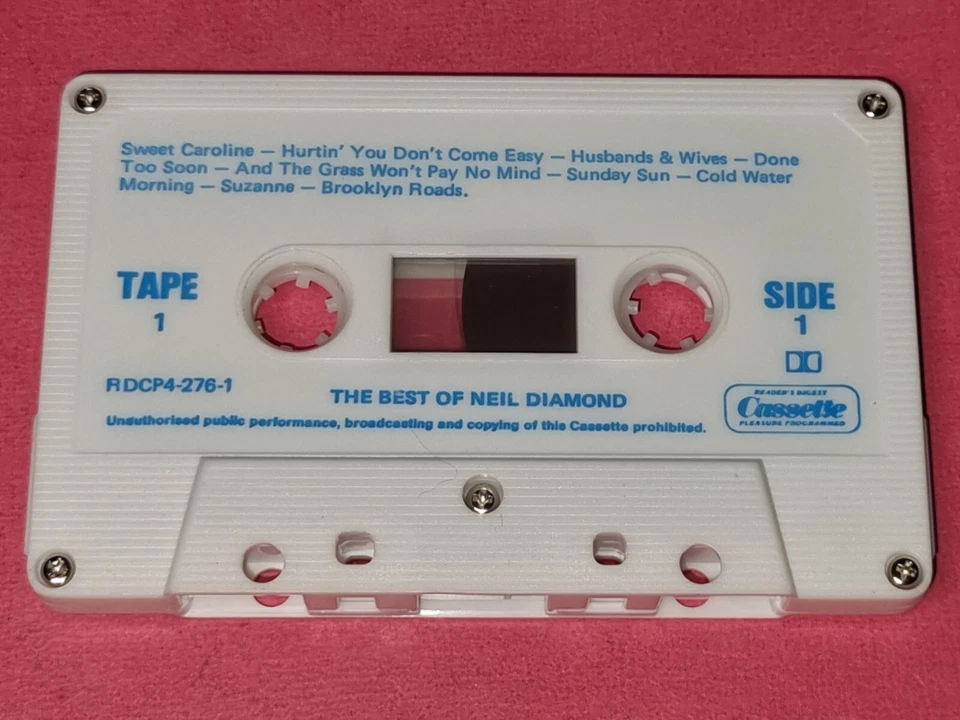 The Best of Neil Diamond AUDIO CASSETTE TAPE IN VGC - Image 3 of 4