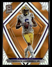2021 Panini Chronicles Draft Picks #291 Terrace Marshall Jr. Orange card