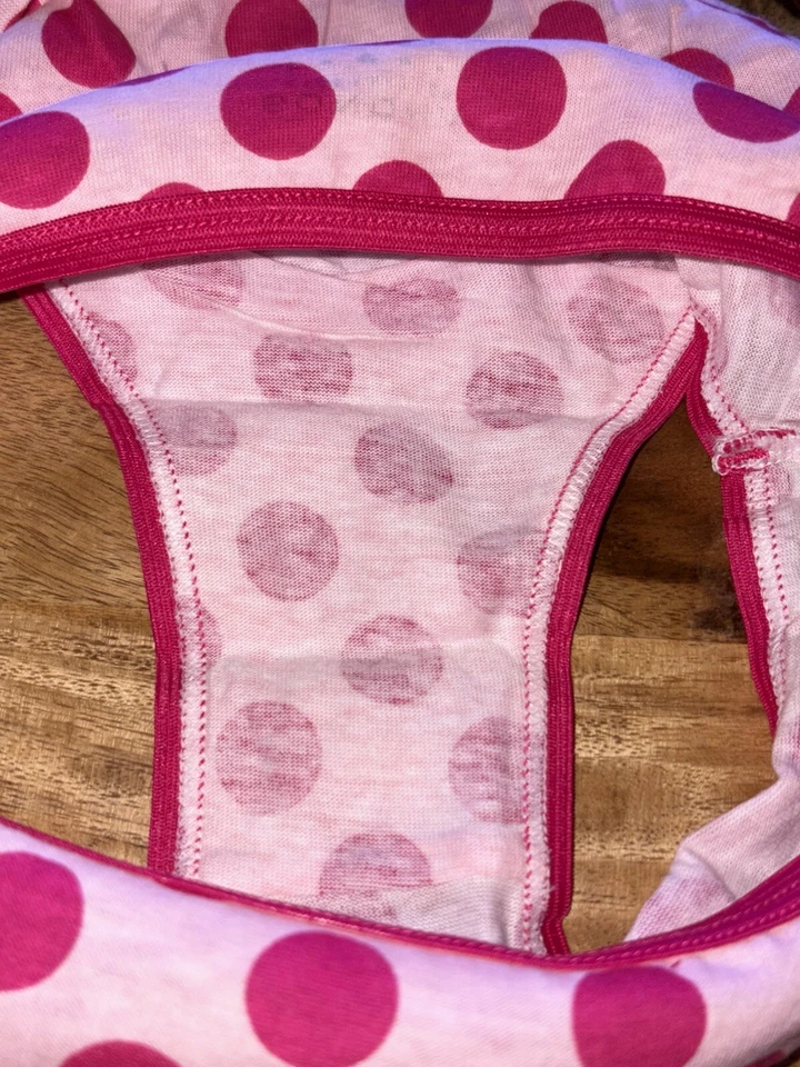 Sonoma Girl Life Style 14 Vintage Y2K Polka Dot Cotton Bikini  Panty Underwear - Image 3 of 4
