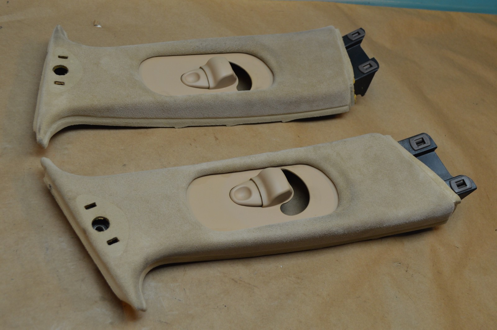 2006 M139 MASERATI QUATTROPORTE A, B,C PILLARS  LEFT & RIGHT SET OF  6 SUEDE 