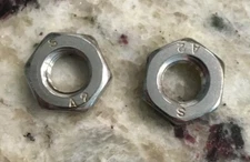 Qty 2 NOS Bombardier/Sea-Doo Hexagonal Jam Nut OEM Part 218300600 Free Shipping