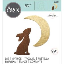 Sizzix Bigz Die - Kaninchen & Mond 665099