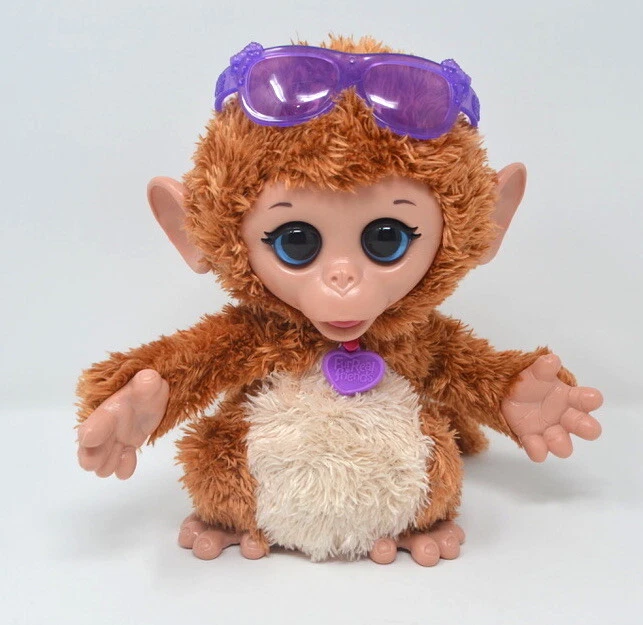 FurReal Friends Happy to See Me Pet My Giggly Monkey eBay