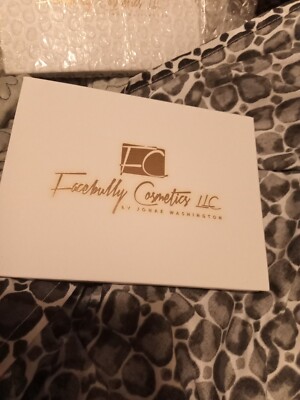 Facebully Cosmetics LLC glitters,bright pink,dark red  and brown see pictures