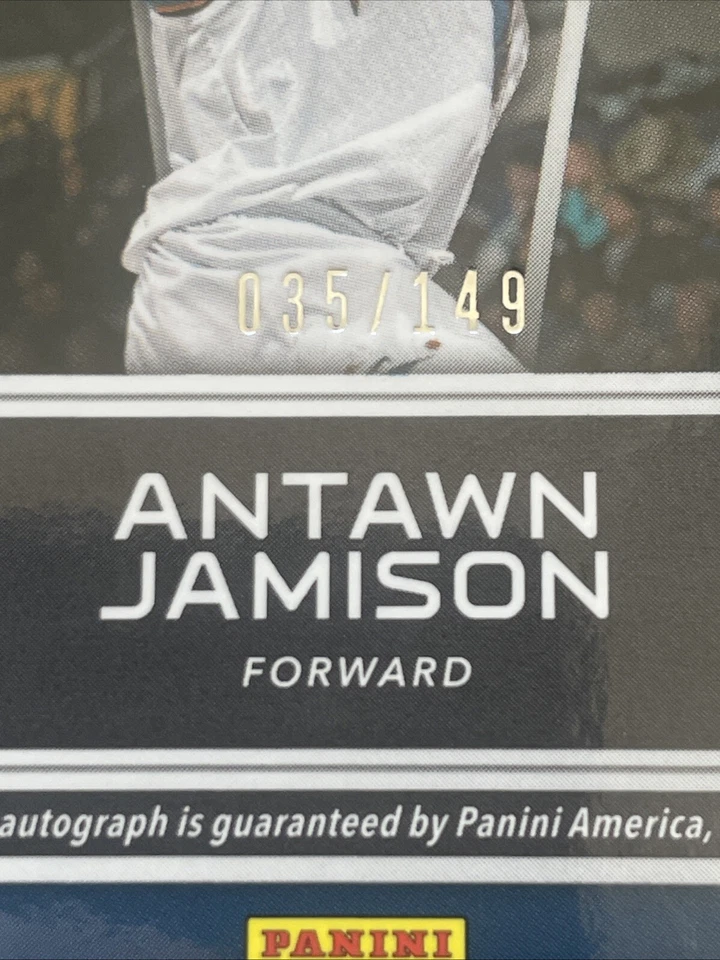 2017-18 Panini SPECTRA Basketball ANTAWN JAMISON Auto ILLUSTRIOUS LEGENDS /149 - Image 3 of 3