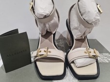 Image of All Saints Pamela Sandals in Parchment White in UK 5