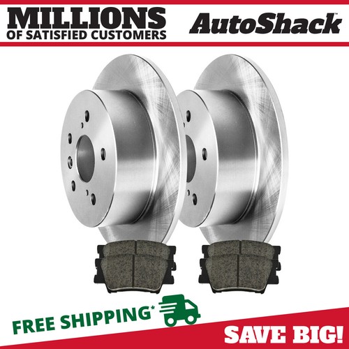 Rear Brake Rotors & Pads for Toyota Avalon 20072011 Camry 20072012