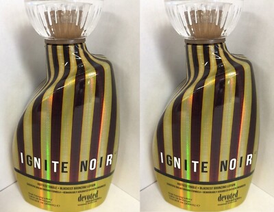 2-Pack Ignite Noir Tingle Black Bronzer Tanning 13.5 oz.FREE SHIPPING!!!!
