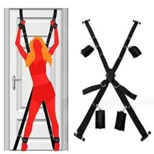 Restraints Kit with Door Binding Restraint Straps Couples Spreader Bar Game Play