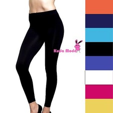New Solid Full Length Seamless Stretch Footless Long Basic Tight Leggings Pants