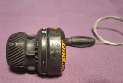Retro Sram Plasma Twist/Grip Shifter left hand front 3 Speed - Image 1 of 4