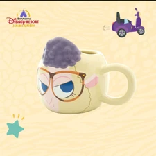 Disney authentic 2023 Zootopia bellwether Mug Cup Disneyland exclusive