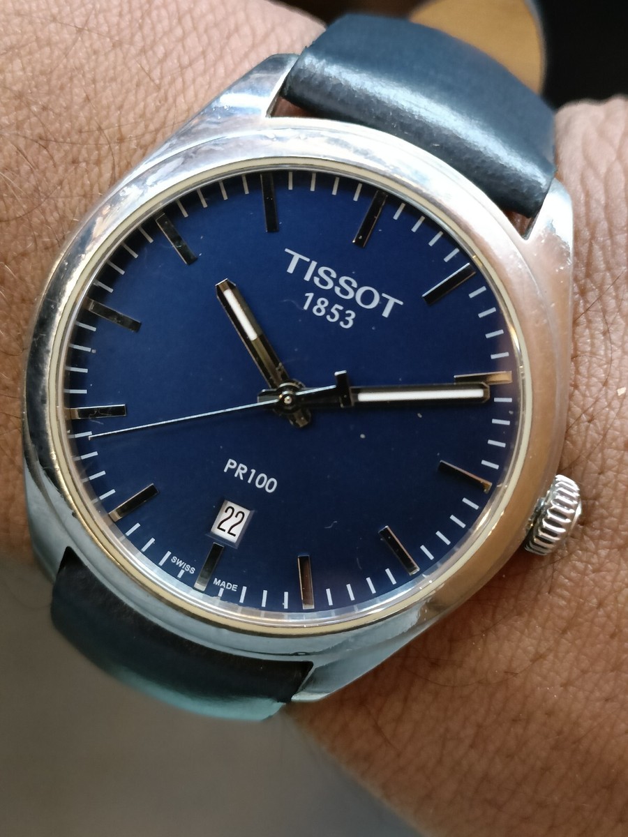 TISSOT PR100 QUARTZ T101410A SWISS MEN'S FULL WORKING, STRAP AFTER