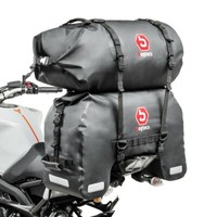 Hecktasche SX45 + GepäCkrolle RB30 FüR Royal Enfield Interceptor 650 75L