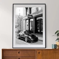 Designer Chanel Classic Canvas Poster Wall Art Home Decor