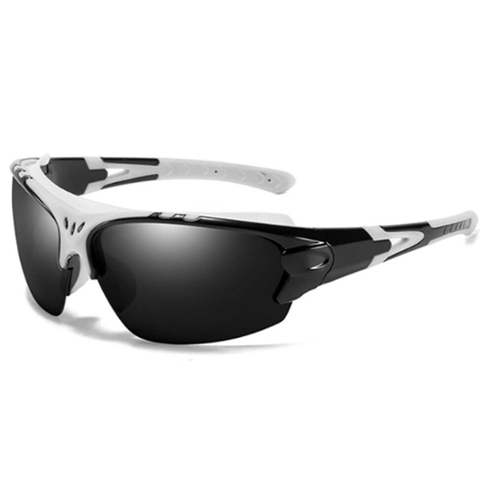 Women\'s Black Sport Sunglasses - Sleek UV Shield Selene | Slim Oval Sunglasses for Women – WMP Eyewear main image 4