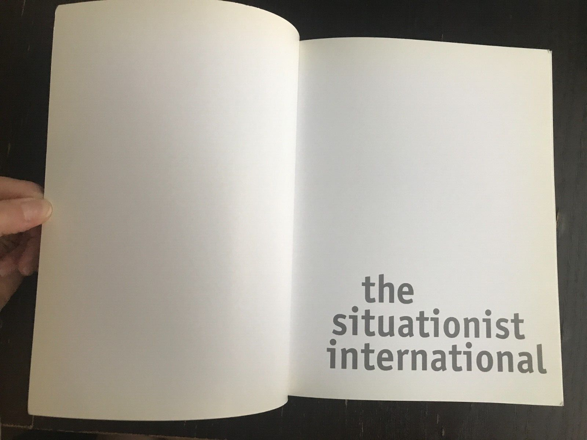The Situationist International : An Introduction by Simon Ford