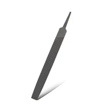  6 Inch Medium Cut File, High-Carbon Steel Double Cut Teeth Single Hand Flat